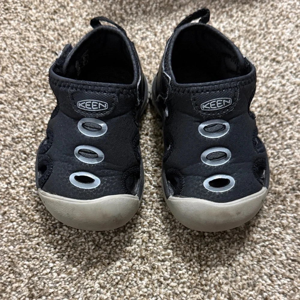 KEEN Kids Black Water Shoes